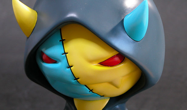 フィギュアの顔アップです。