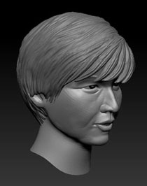 フィギュアヘッドななめ方向