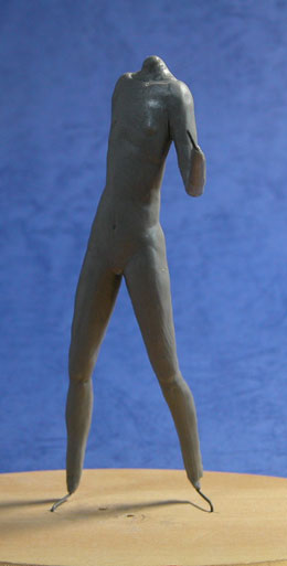 同人キャラクターフィギュア画像。