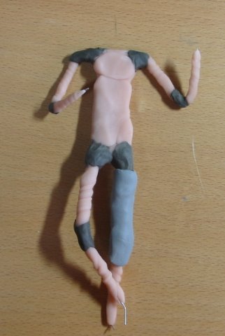 フィギュアの骨組み