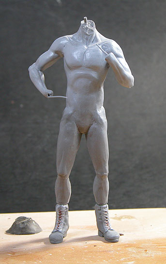 フィギュアボディの進捗